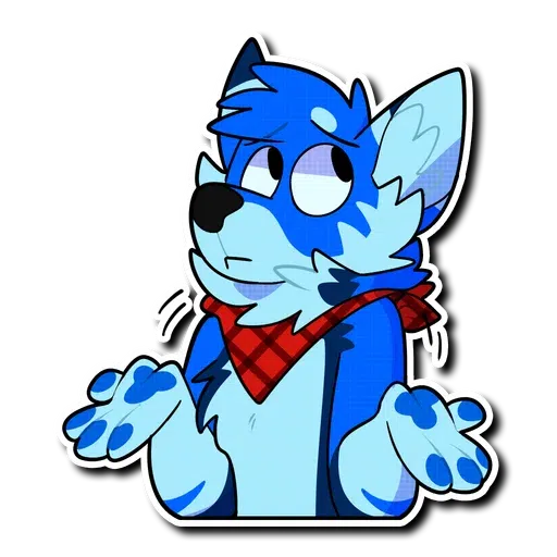 B wolf - Sticker 25
