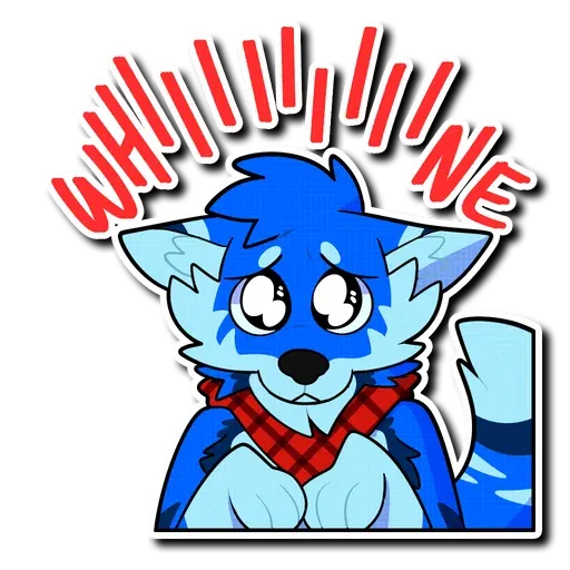 B wolf - Sticker 24