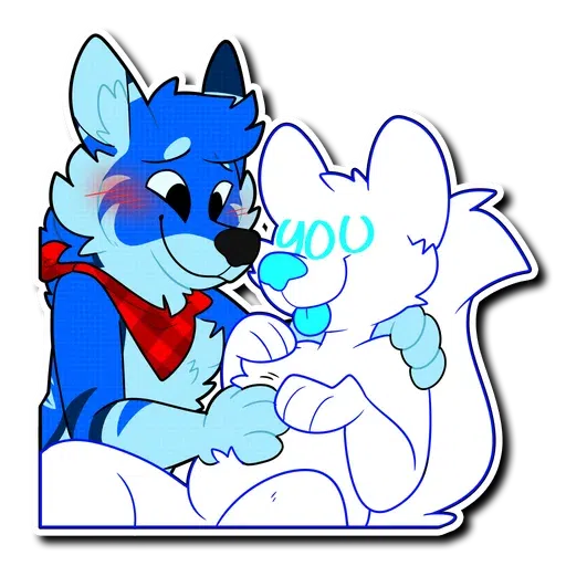 B wolf - Sticker 19