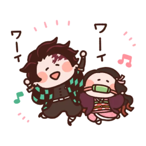 Kimetsu no Yaiba Kanahei Style #1 - Sticker 9