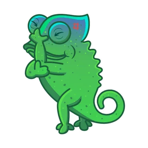 Chameleon - Sticker 16