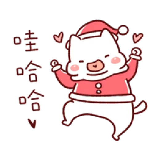 胖才可愛-聖誕肉肉2 - Sticker 12