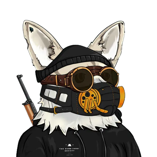 Corgi Heroes NFT Save Ukraine - Sticker 20