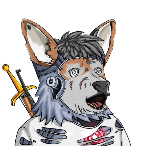 Corgi Heroes NFT Save Ukraine - Sticker 21