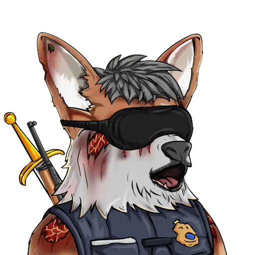 Corgi Heroes NFT Save Ukraine - Sticker 30