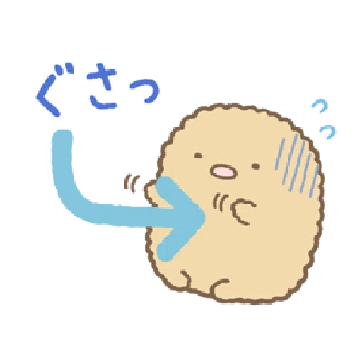 Sumikko Gurashi 狀聲詞篇 - Sticker 21