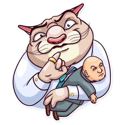 Big Boss Cat - Sticker 22