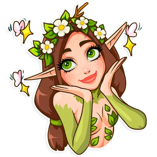 Tamin Wood Nymph - Sticker 19