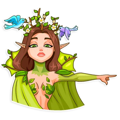 Tamin Wood Nymph - Sticker 22
