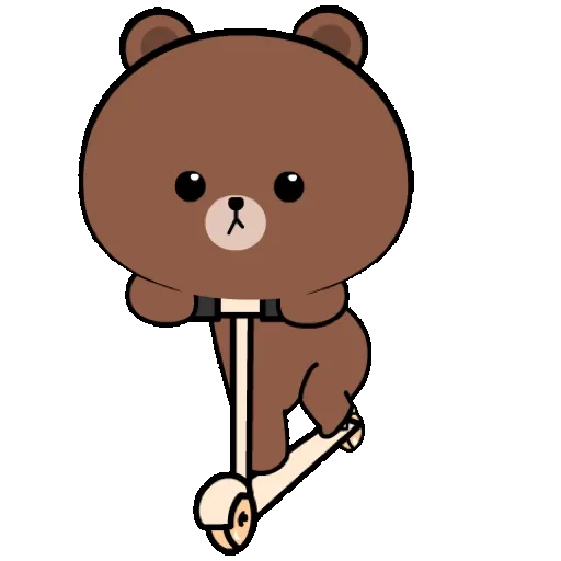 Sticker BROWN & FRIENDS   Andie v10 GIF* - Sticker 20