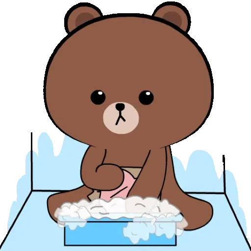 Sticker BROWN & FRIENDS   Andie v10 GIF* - Sticker 18