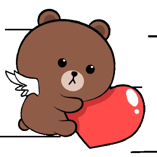 Sticker BROWN & FRIENDS   Andie v10 GIF* - Sticker 24