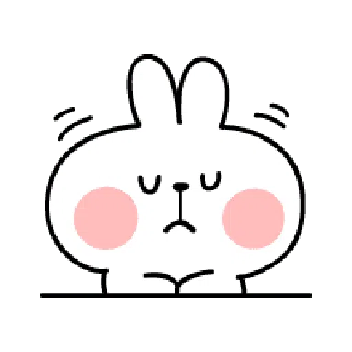 Rabbit Doodle 02 - Sticker 17