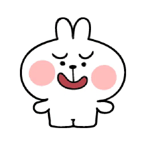 Rabbit Doodle 02 - Sticker 29