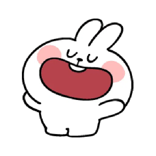 Rabbit Doodle 02 - Sticker 16