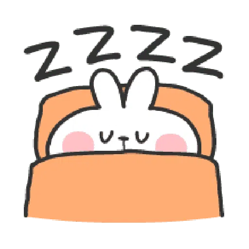 Rabbit Doodle 02 - Sticker 9