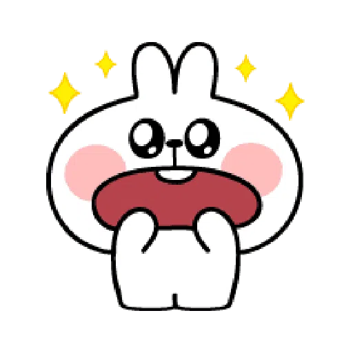 Rabbit Doodle 02 - Sticker 25