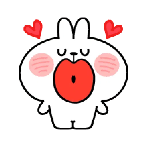 Rabbit Doodle 02 - Sticker 18