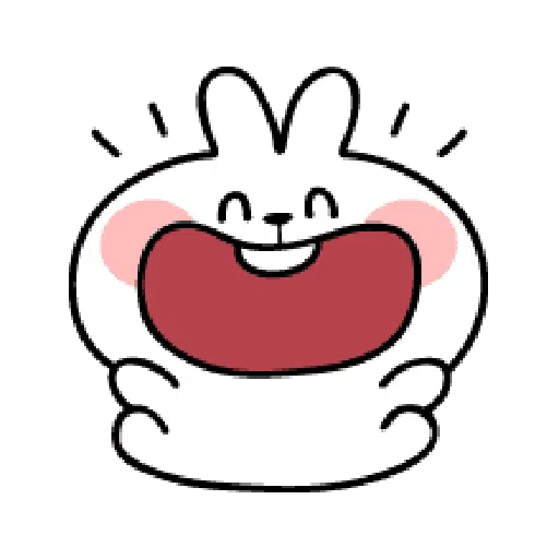 Rabbit Doodle 02 - Sticker 22