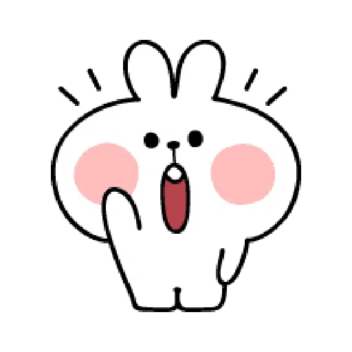 Rabbit Doodle 02 - Sticker 14