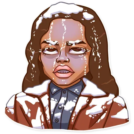 Curl - Sticker 23