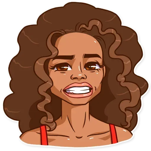 Curl - Sticker 21