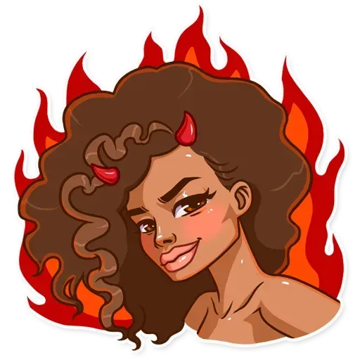 Curl - Sticker 19