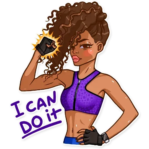 Curl - Sticker 26