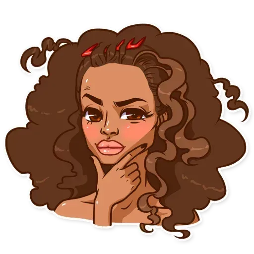 Curl - Sticker 12