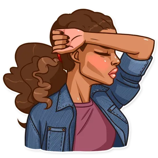 Curl - Sticker 15
