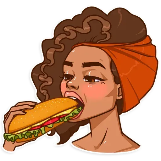 Curl - Sticker 30