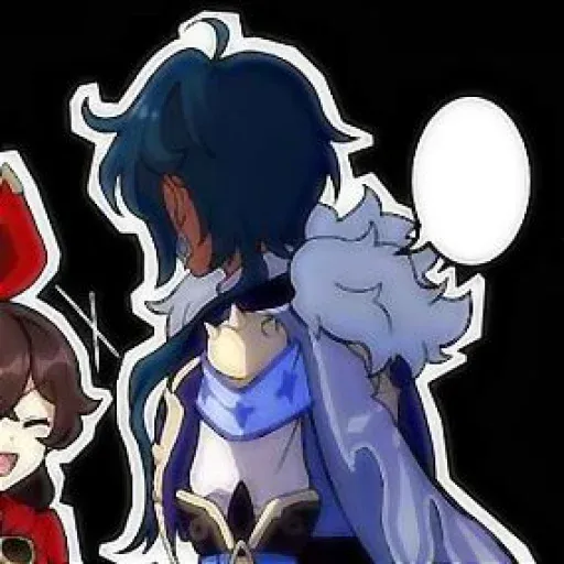 Кэйа котик🥺 - Sticker 10