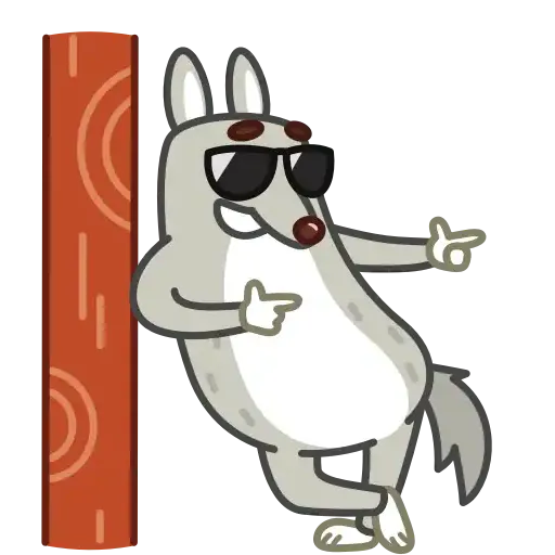 Alpha Wolf - Sticker 14