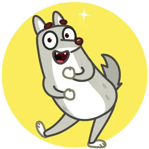 Alpha Wolf - Sticker 23