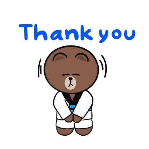 Happy New Year Taekwondo BROWN & FRIENDS (新年) (1) - Sticker 10
