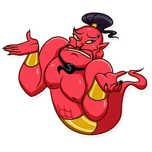 Evil Genie - Sticker 18