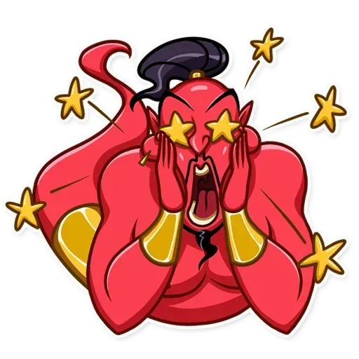 Evil Genie - Sticker 24