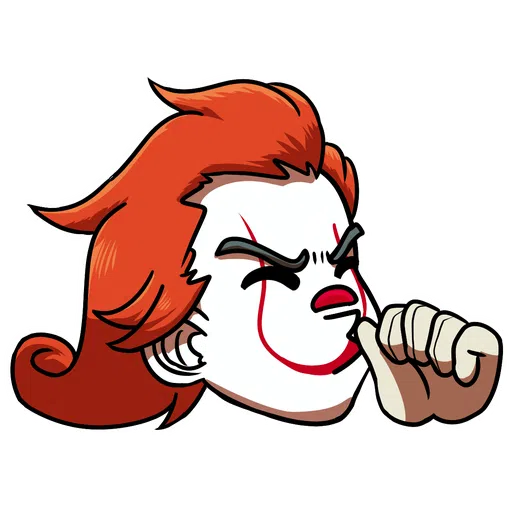 Pennywise the dancing clown - Sticker