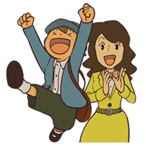 Professor Layton 1 - Sticker 15