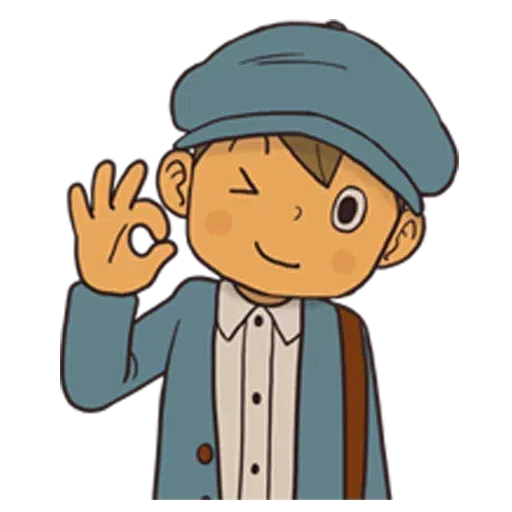 Professor Layton 1 - Sticker 13
