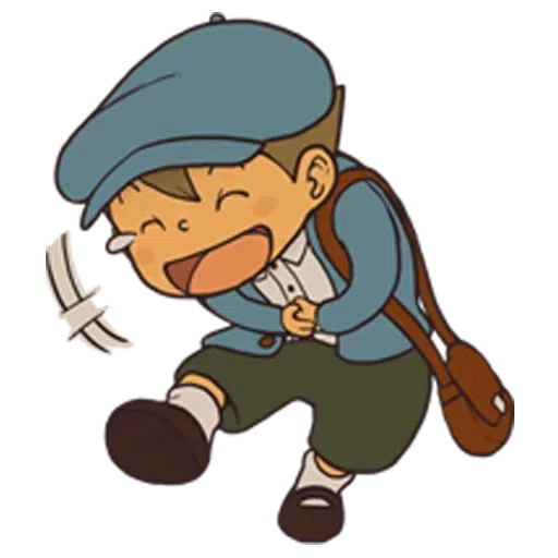 Professor Layton 1 - Sticker 20