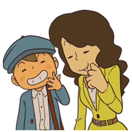 Professor Layton 1 - Sticker 27