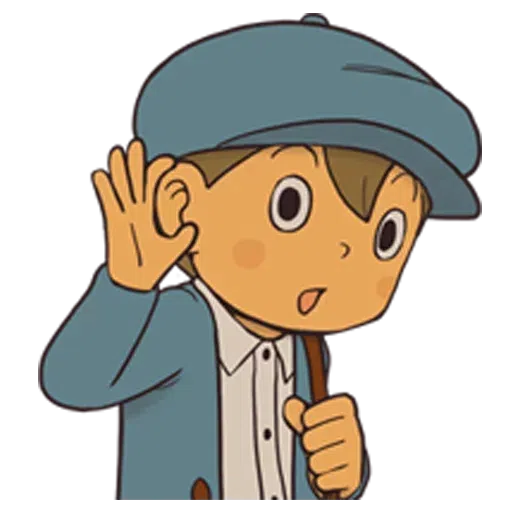 Professor Layton 1 - Sticker 14