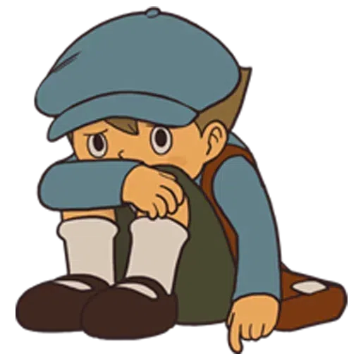 Professor Layton 1 - Sticker 21