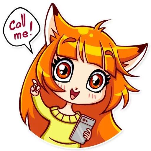 Fox Girl - Sticker 21