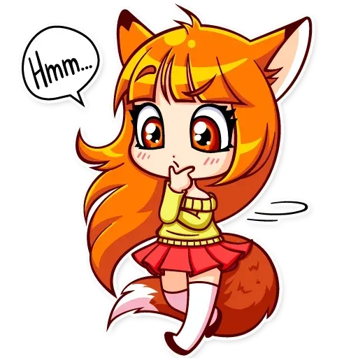 Fox Girl - Sticker 12