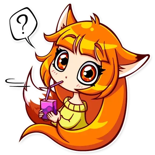 Fox Girl - Sticker 14