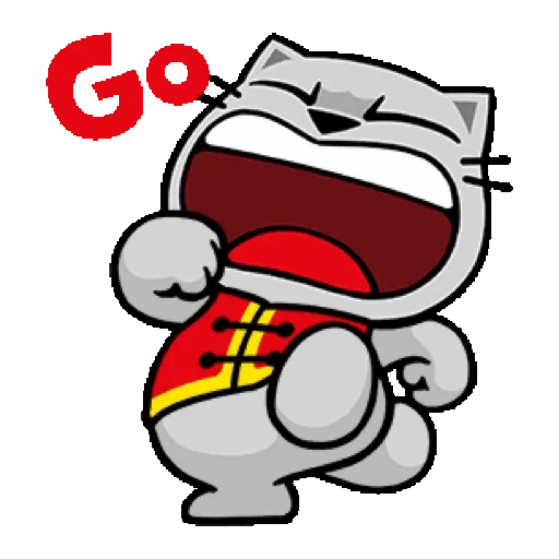 貓爪抓 【福虎新年抓】賀虎年 (新年, CNY) GIF* - Sticker 18