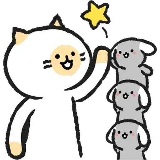[ 알림 ] 개 키우는 고양이, 캣시터 - Sticker 16