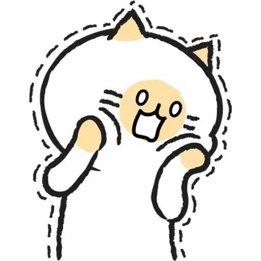 [ 알림 ] 개 키우는 고양이, 캣시터 - Sticker 18